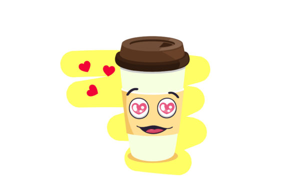 Download Valentine Coffee Cup Romantic Design - Romantic design Collection
