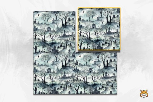 Download Full Moon Overhead Seamless Pattern 3 - Overhead Collection
