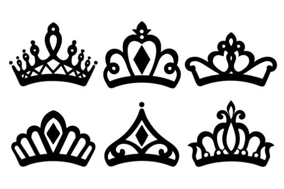Download Princess Crown Silhouette, Crown Icon - Princess crown Collection